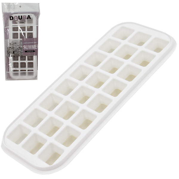 Форма для льда 24ячеек 25*11*2см (пластик)