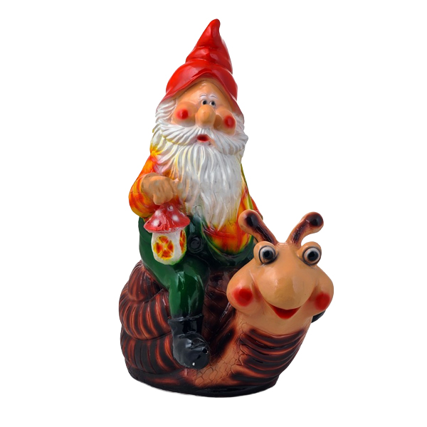 Фигура Гном на улитке