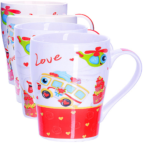 Кружка 340мл Автомобиль подар/упак LR (х48)