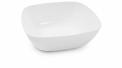Тарелка "Квадро" глубокая (белый) (то)