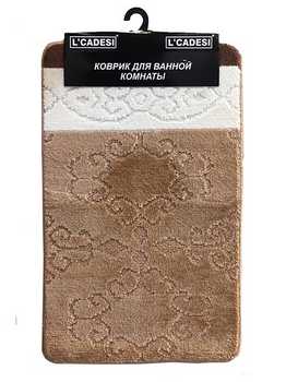 Набор ковриков 2шт. MARATHON из пропилен. 60*100см TUSEM бежевый