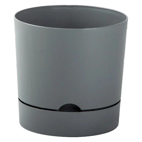 Горшок "Гранд", D20, 5,2л, серый муссон