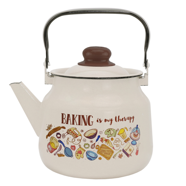 Чайник эмал 3,5л Выпечка