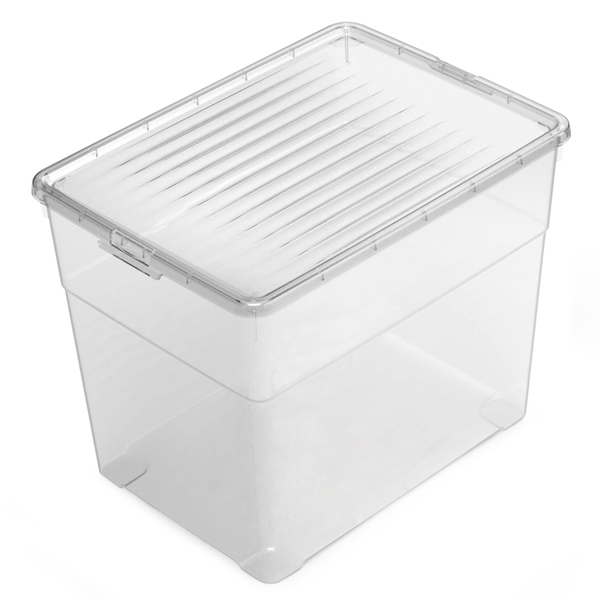 Ящик универсальный "Лайф" 23л с крышкой (то)