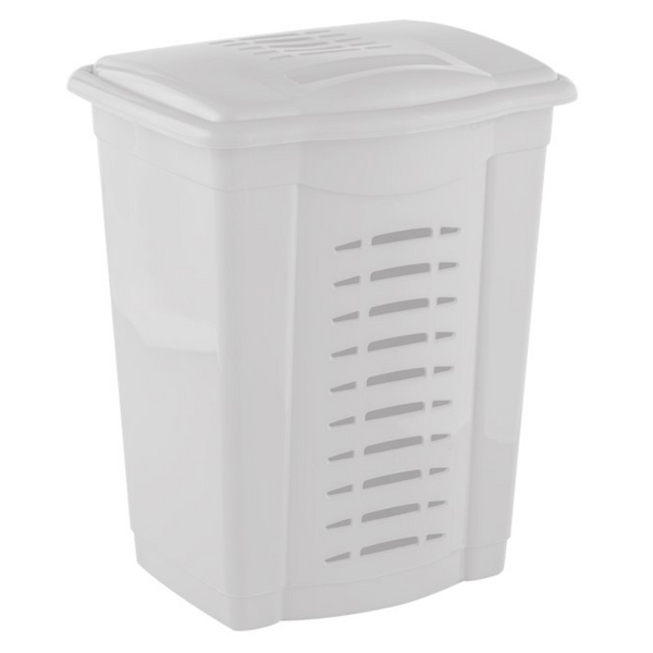 Корзина для белья 420х350х550мм (белый)