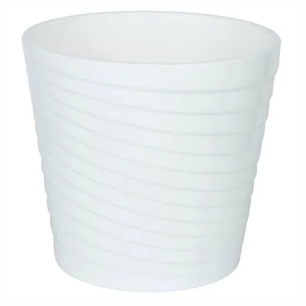 Горшок Эйс 3,8л с вкладкой Белый