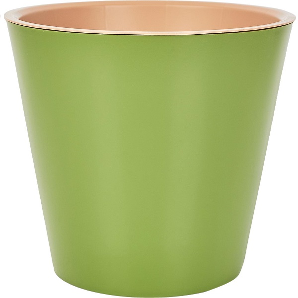 Горшок для цветов London D160мм, 1,6л оливковый (то)