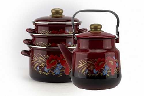 Набор эмал   Маки  2-3130/8М