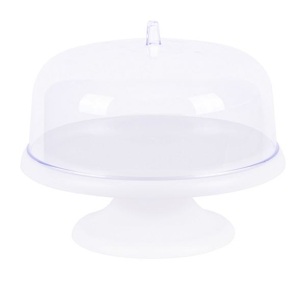 Тортница на ножке белый (то)