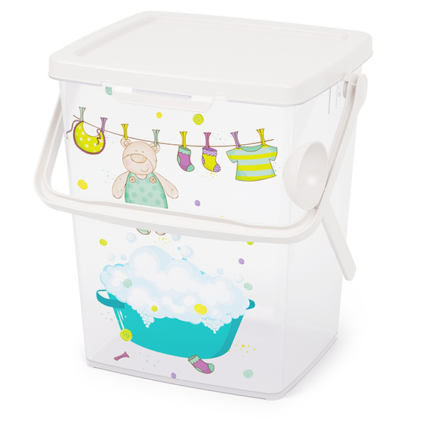 Контейнер для детского порошка 5,5л (с замком)(то)