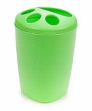 Подставка для зубных щеток "Aqua" (салатный) (то)