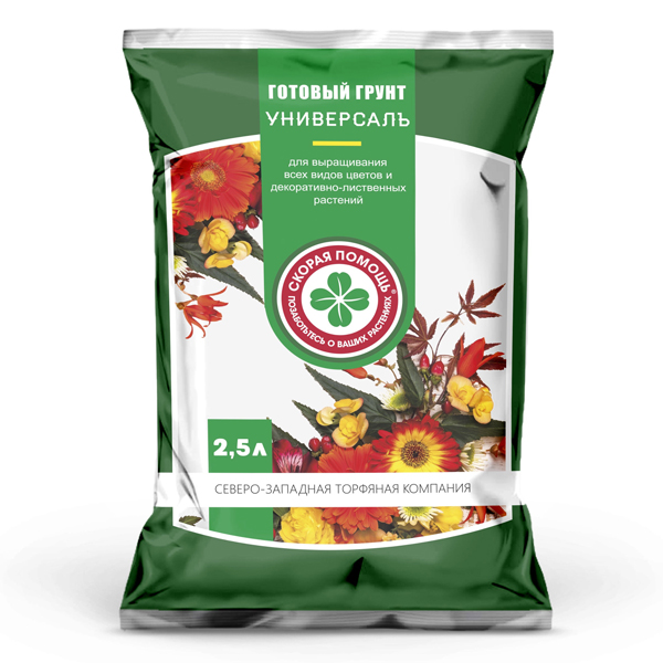 Грунт Скорая помощь Универсальный 30л 