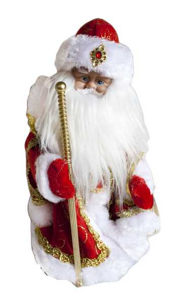 Фигурка декоративная музыкальная ДЕД МОРОЗ, 30см