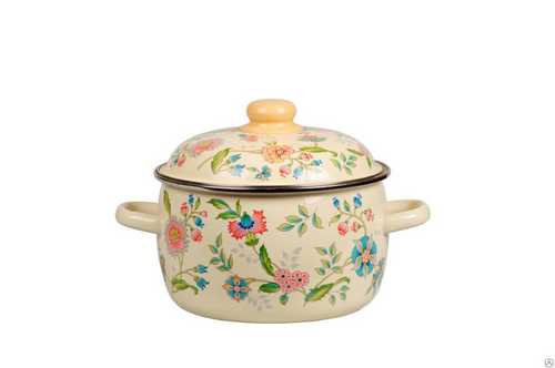 Кастрюля 3л.сферич. Луговые цветы