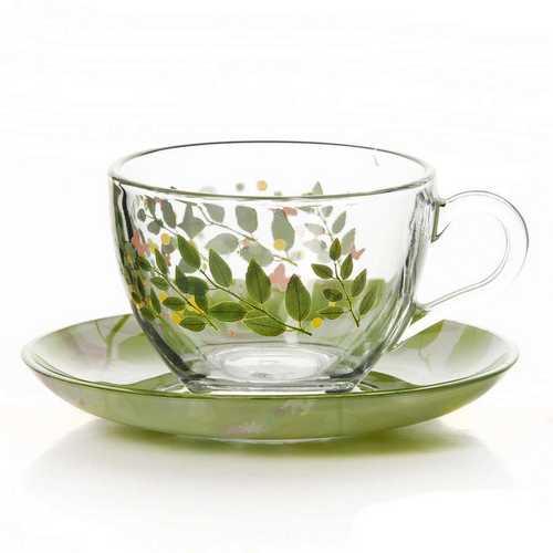 Чашка с блюдцем БАТТЕРФЛАЙС 6 перс.215 мл