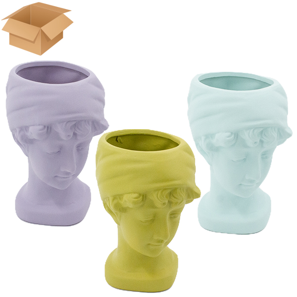 Кашпо-ваза художественное керамическое 11*15*21см