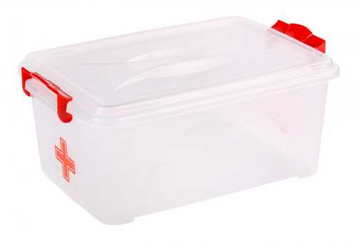 Контейнер "Аптечка" прямоугольный (с ручками) 7,5л (то)