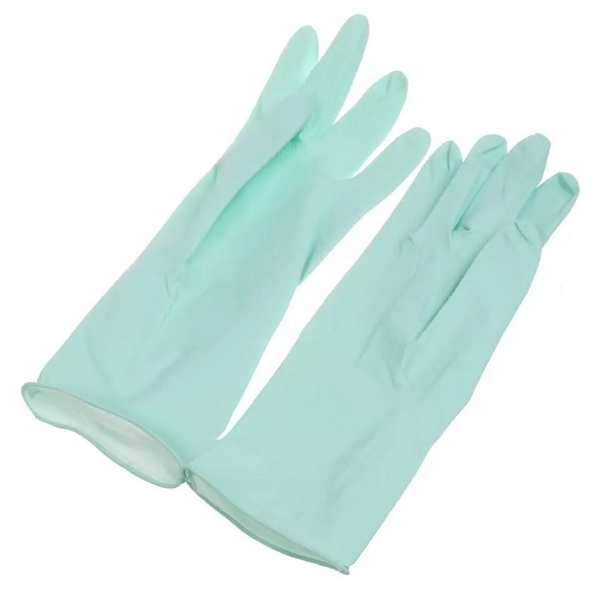 Перчатки хозяйственные латексные опудренные 40г разм. L