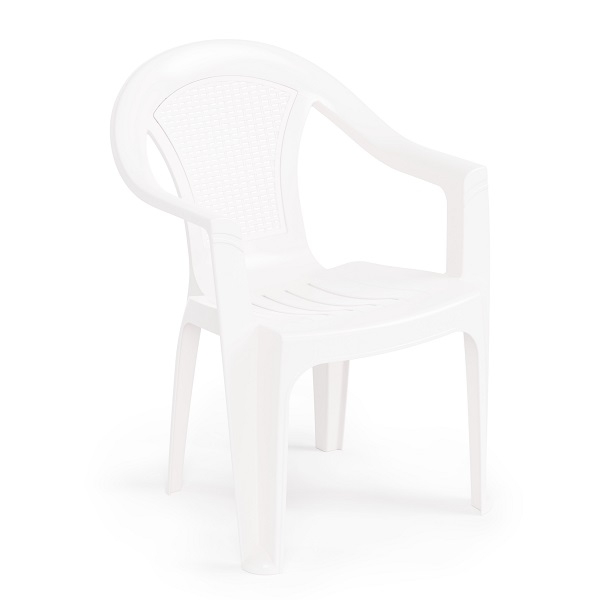 Кресло "Плетенка" (белый)(то)