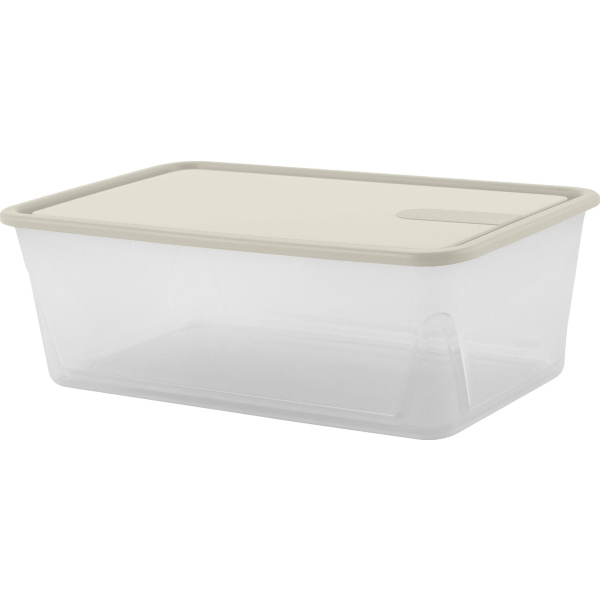 Контейнер д/продуктов Honey 1,6л прямоуг. белый зефир (то)