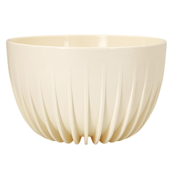 Горшок Сигма миска 7,9л с вкладкой Ванильный