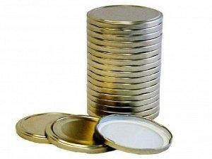 Крышка Твист-офф III-82 АССОРТИ Золото (термо) /упак 20шт./Урал-СКО цена за 1шт