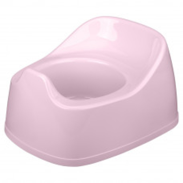 Горшок детский 270х220х150мм (розовый)(то)