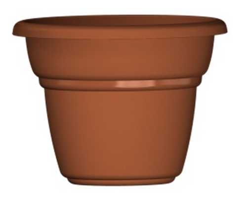 Горшок "Милано", D22, с поддоном 3,2л терракотовый (то)