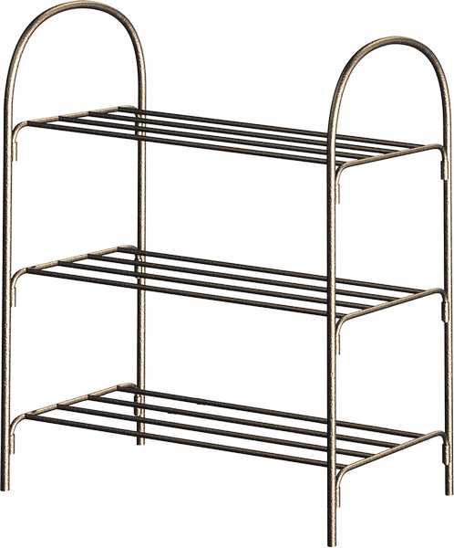 Полка для обуви 3-х ярусная (650*770*350мм)