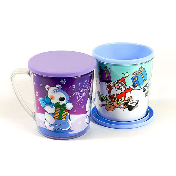 Термокружка "С Новым годом!" с крышкой (то)