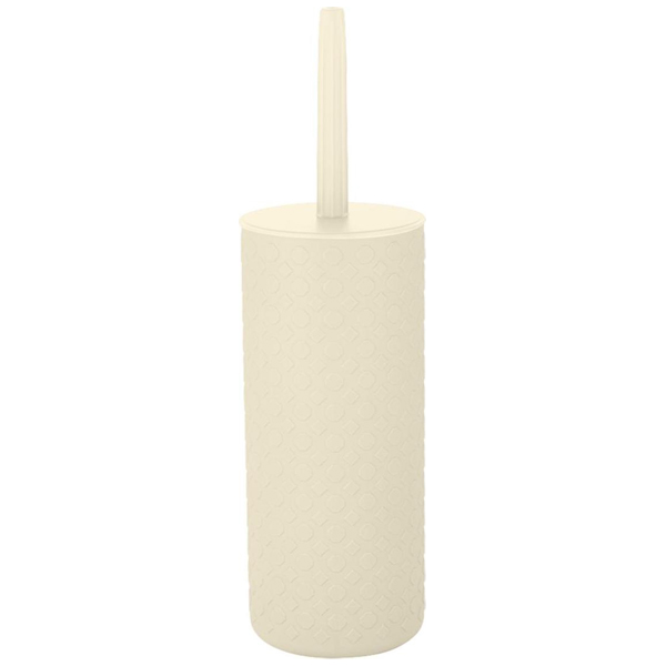 Комплект WC STOCKHOLM (подставка + ерш) молочный туман (то)