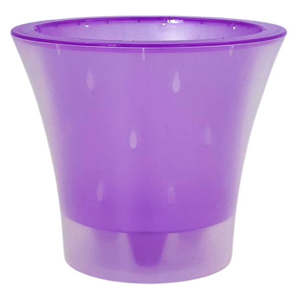 Горшок Ванда 1,2л с вкладкой Фиолетовый
