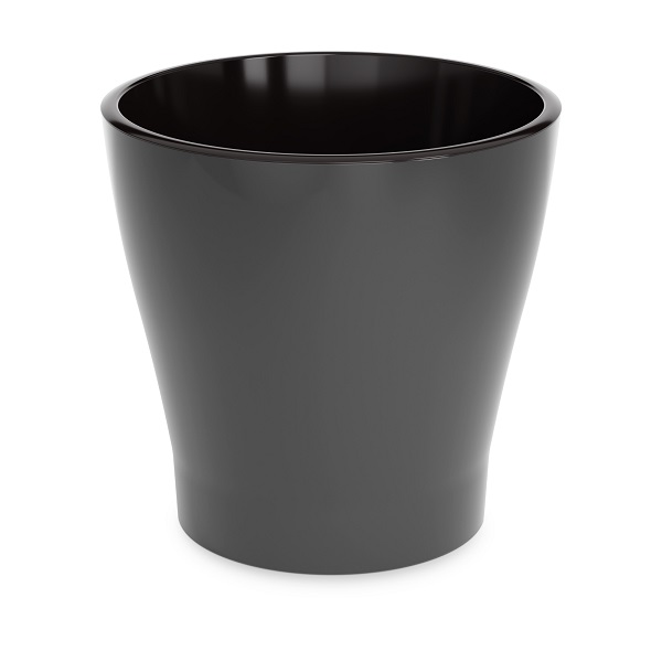 Горшок цв. для орхидеи 17л "Лея" двойной (графитовый)(то)