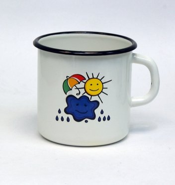 Кружка эмал  0,4л  01-0103/4М