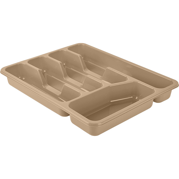 Лоток для ст/приборов Plast Team шоколадный мокко