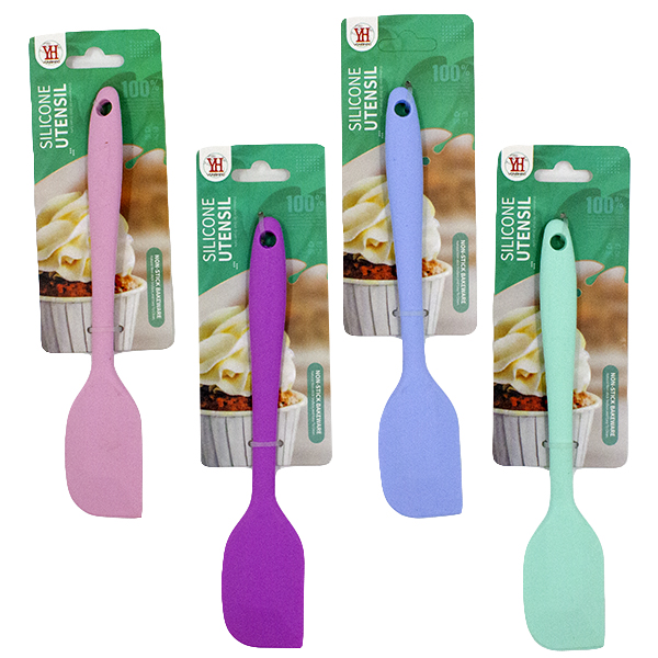 Лопатка кулинарная силиконовая 21*4см