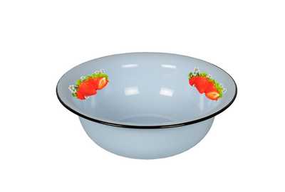 Таз 7л с рисунком эмаль