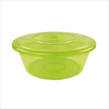 Таз 6л. "Хозяюшка" с крышкой (микс)(то)