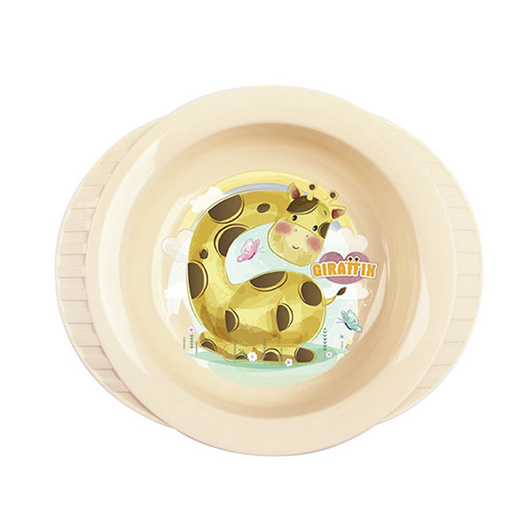 Тарелка детская на присосе Giraffix (то)
