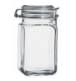 Банка с крышкой КРЕМЛИН 1300 мл (метал.клипса + пласт. уплотн.)
