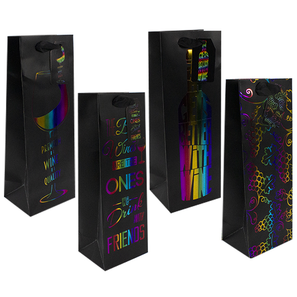 Пакет подарочный бумажный АЛКО 12*10*35см