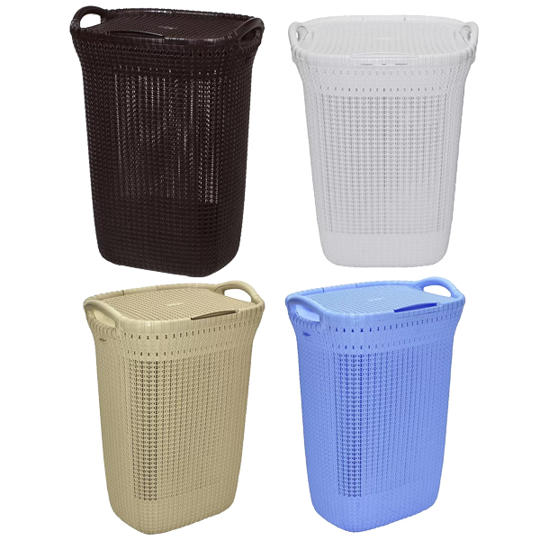 Корзина бельевая "Santa" 55л