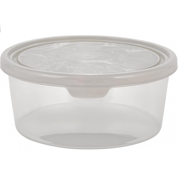 Контейнер для прод. HELSINKI Artichoke 0,5л кругл. пепельный жемчуг (то)