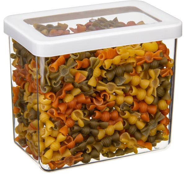 Емкость для сыпучих продуктов СТЕП 1,7л (белый) (то)