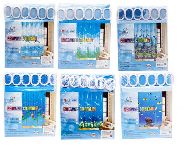 Штора в ванную комнату EVA