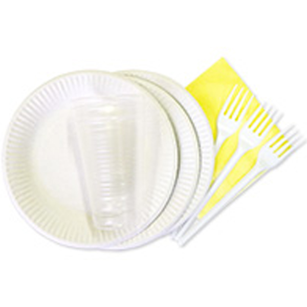 Набор одноразовой посуды НА ТРОИХ Антелла