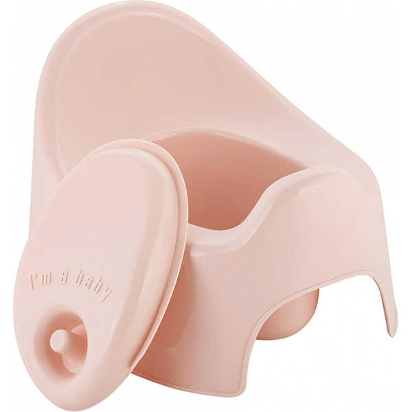 Горшок детский Lalababy Follow Me (с крышкой) розовый зефир (то)