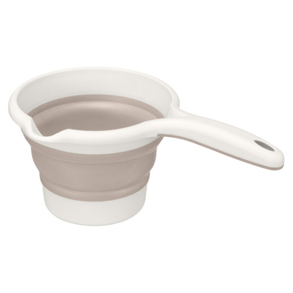 Ковш складной с ручкой ZOOM 1,1л Светло-бежевый (то)