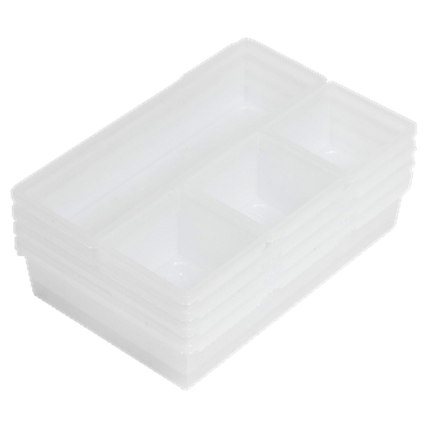 Лотки для хранения "Комбо 3" (прозрачный) (то)