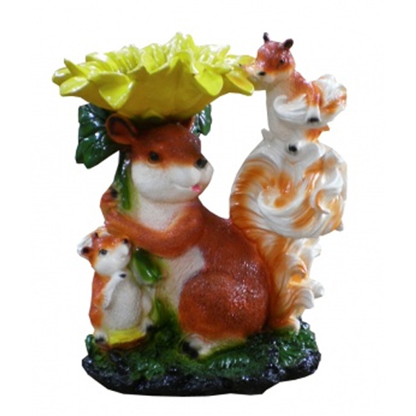 Фигура Белка с подсолнухом